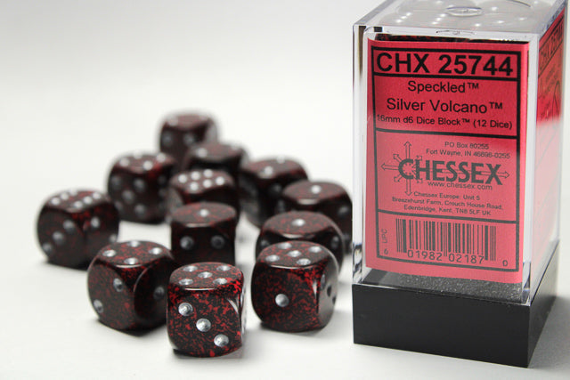 Chessex Speckled Silver/Volcano