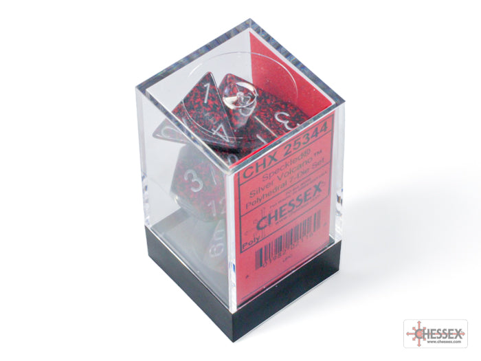 Chessex Speckled Silver Volcano