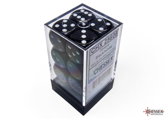 Chessex Opaque Black/White