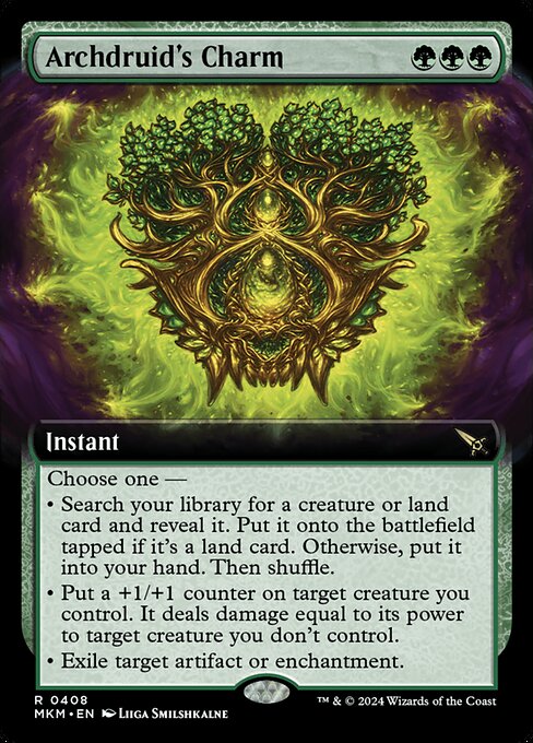 Archdruid's Charm - (mkm Murders at Karlov Manor-408)