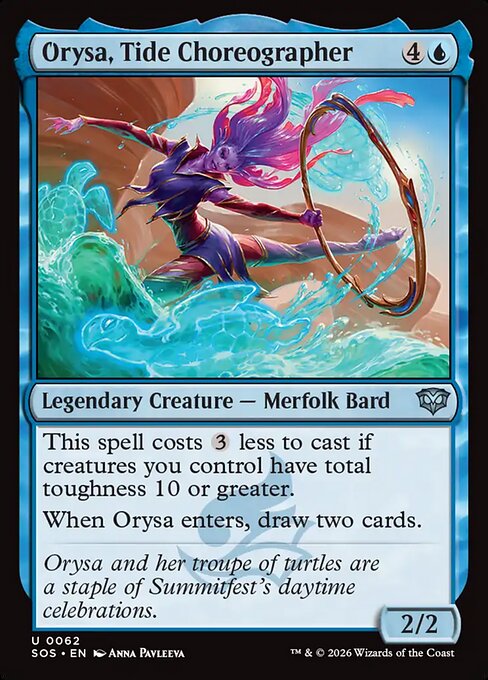 Orysa, Tide Choreographer - (sos Secrets of Strixhaven-62)