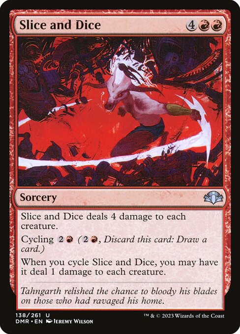 Slice and Dice — DMR — 138