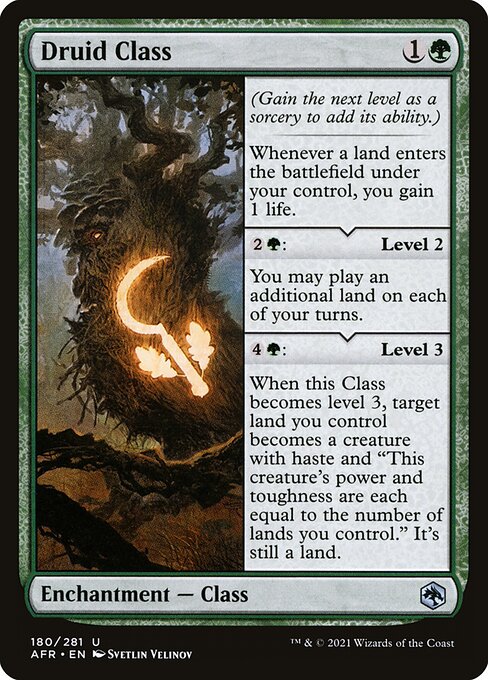 Druid Class — AFR — 180