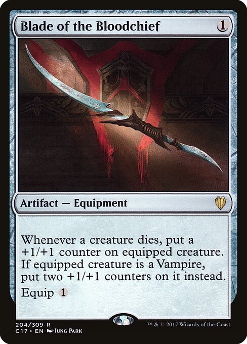 Blade of the Bloodchief - c17 Commander 2017 - #204