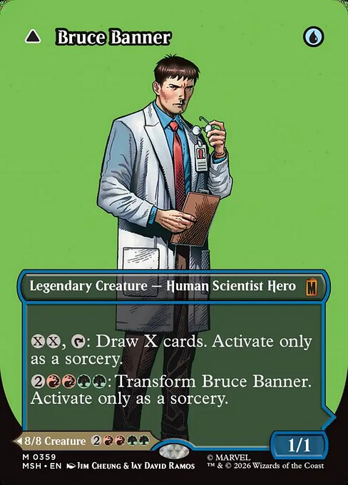 Bruce Banner // The Incredible Hulk - msh Marvel Super Heroes - #359