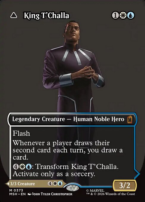 King T'Challa // Black Panther, Hope Enduring - Marvel Super Heroes #373