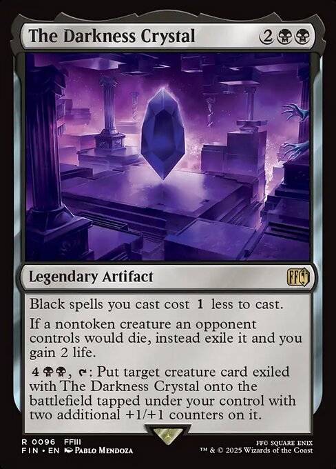 The Darkness Crystal - (fin-96) - Near Mint (*Foil )