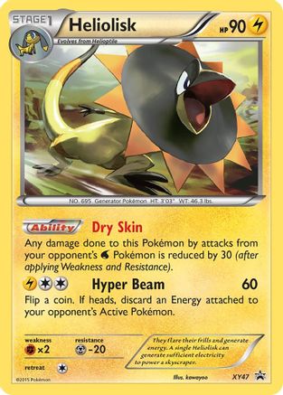 Heliolisk - XY47 - XY Promos #XY47
