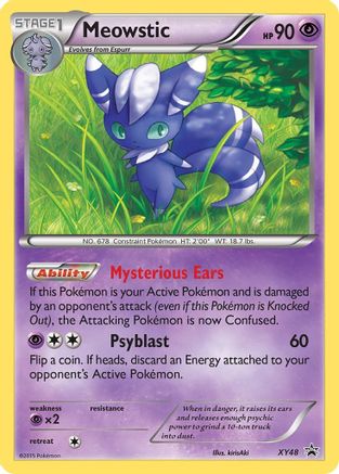 Meowstic - XY48 - XY Promos #XY48