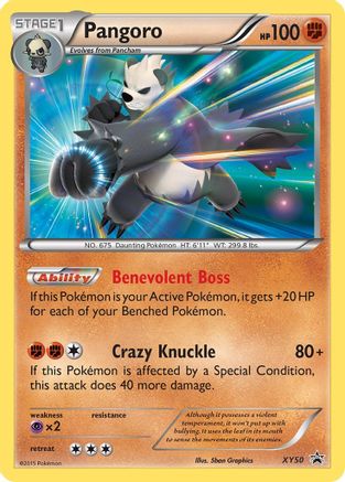 Pangoro - XY50 - XY Promos #XY50