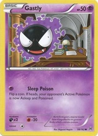 Gastly - XY - BREAKthrough #58