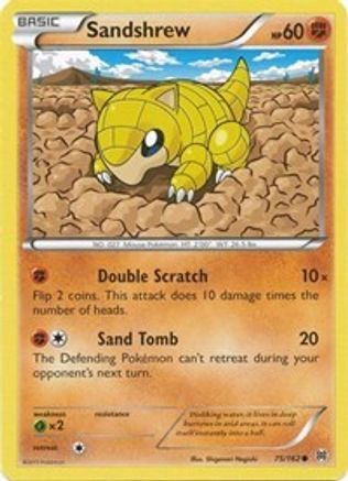 Sandshrew - XY - BREAKthrough #75