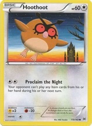 Hoothoot - XY - BREAKthrough #119