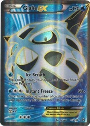 Glalie EX (Full Art) - XY - BREAKthrough #155