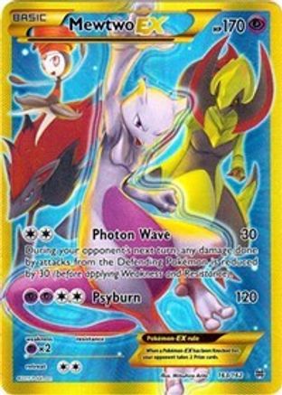 Mewtwo EX (163 Secret Full Art) - XY - BREAKthrough #163