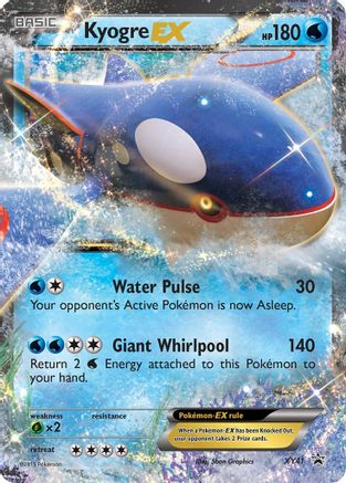 Kyogre EX - XY Promos #XY41