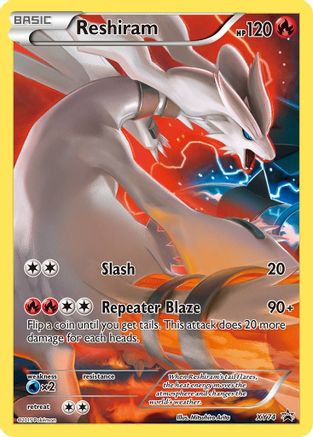 Reshiram (Full Art Promo) - XY Promos #XY74