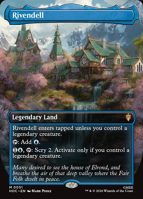Rivendell - (hoc The Hobbit Eternal-51)