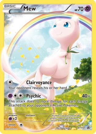 Mew - XY110 - XY Promos #XY110