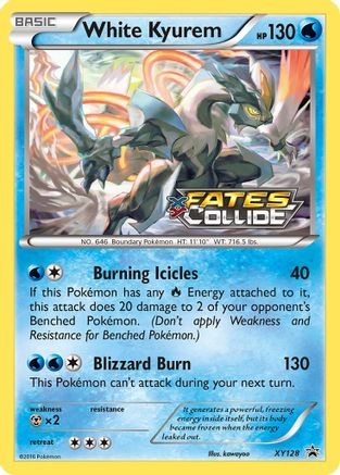 White Kyurem (Prerelease) - XY Promos #XY128