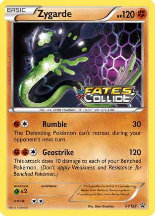 Zygarde (Prerelease) - XY Promos #XY129