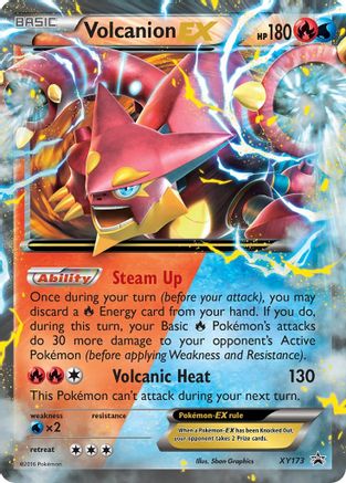 Volcanion EX - XY Promos #XY173