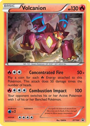 Volcanion - XY164 - XY Promos #XY164