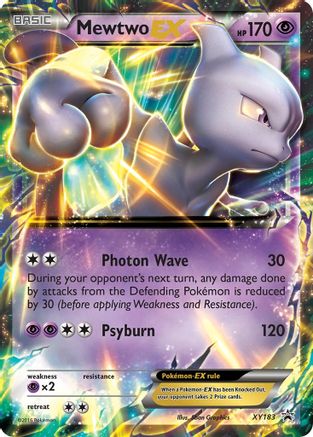 Mewtwo EX - XY183 - XY Promos #XY183