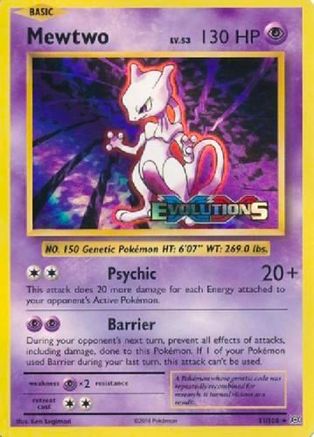 Mewtwo (XY Evolutions Prerelease) - XY Promos #51