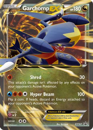 Garchomp EX - XY167 - XY Promos #XY167