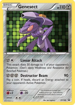 Genesect - XY196 - XY Promos #XY196