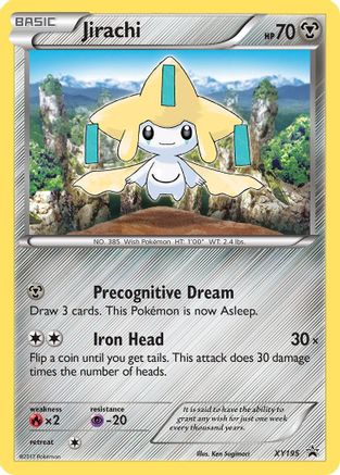 Jirachi - XY195 - XY Promos #XY195
