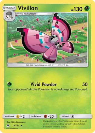 Vivillon - SM - Forbidden Light #8