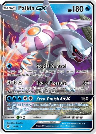 Palkia GX - SM - Forbidden Light #20