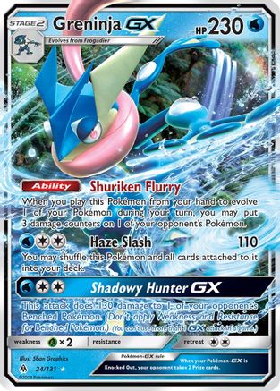 Greninja GX - SM - Forbidden Light #24