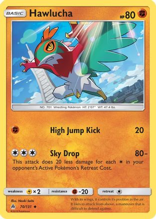 Hawlucha - SM - Forbidden Light #70