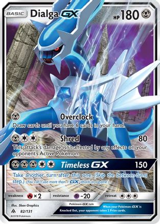 Dialga GX - SM - Forbidden Light #82
