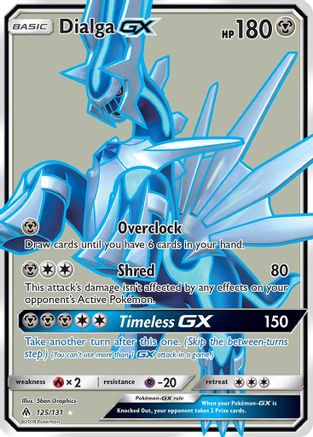 Dialga GX (Full Art) - SM - Forbidden Light #125