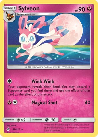 Sylveon - SM - Forbidden Light #87