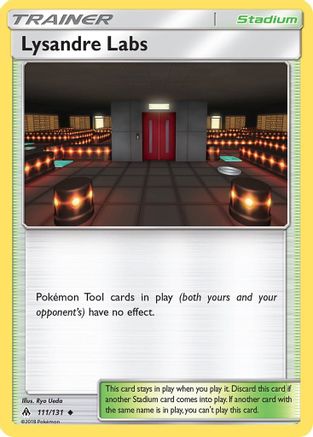 Lysandre Labs - SM - Forbidden Light #111