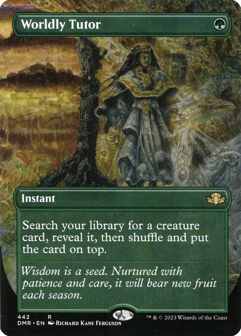 Worldly Tutor - (dmr Dominaria Remastered-442)
