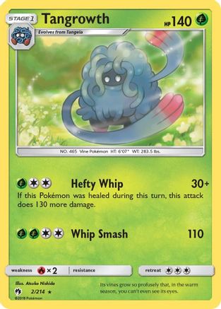 Tangrowth - SM - Lost Thunder #2