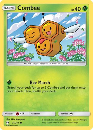 Combee - SM - Lost Thunder #31