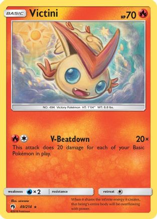 Victini - SM - Lost Thunder #49
