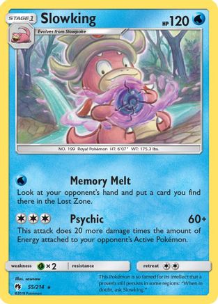 Slowking - SM - Lost Thunder #55