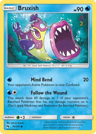 Bruxish - SM - Lost Thunder #70