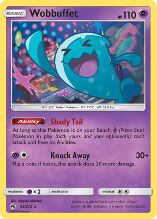 Wobbuffet - SM - Lost Thunder #93
