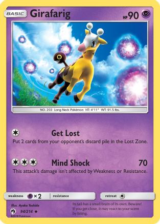 Girafarig - SM - Lost Thunder #94