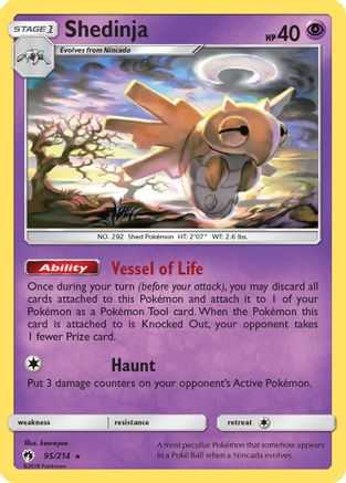 Shedinja - SM - Lost Thunder #95