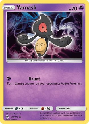 Yamask - SM - Lost Thunder #99